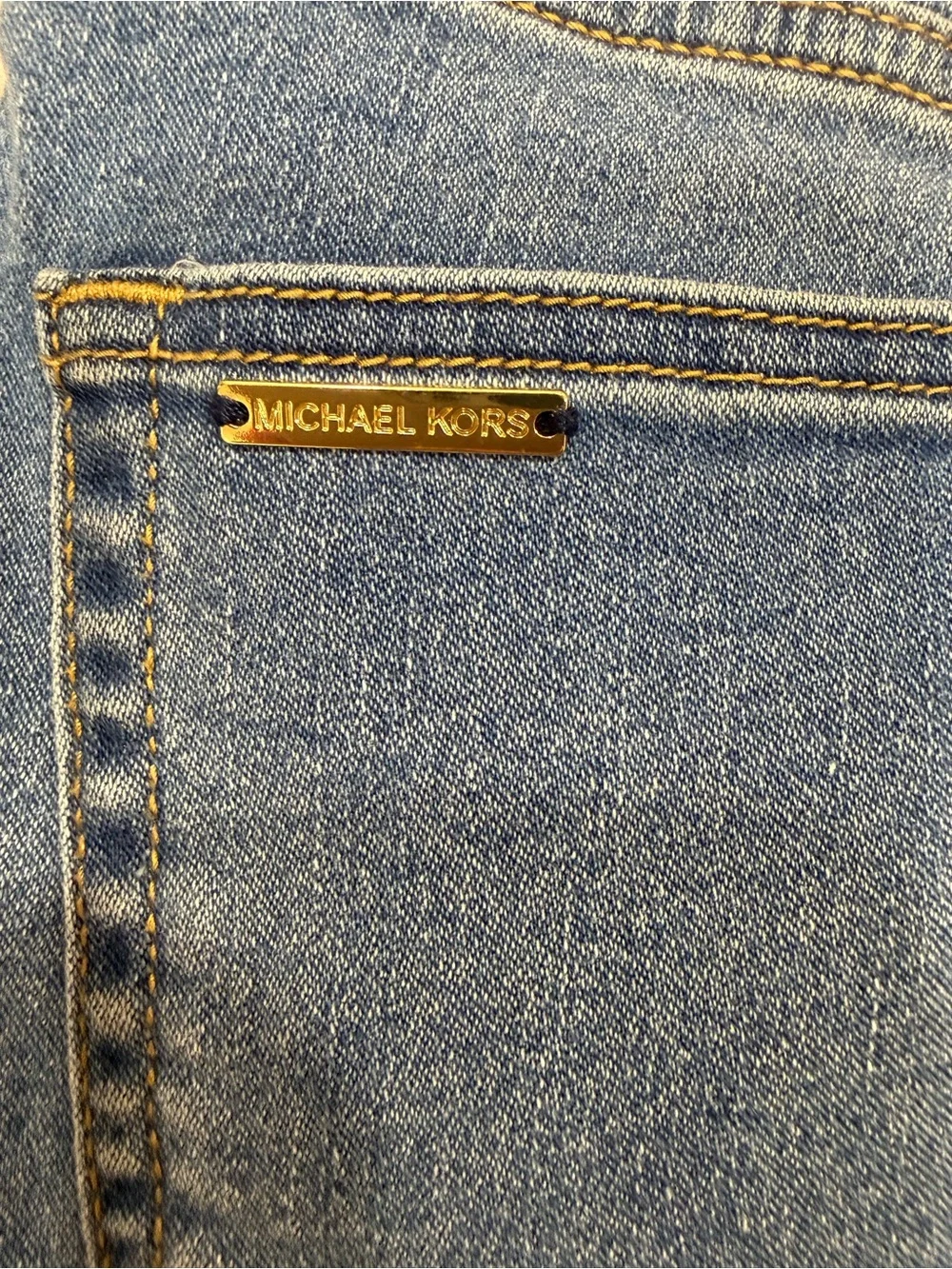 Michael Kors Medium Blue Flare Jeans